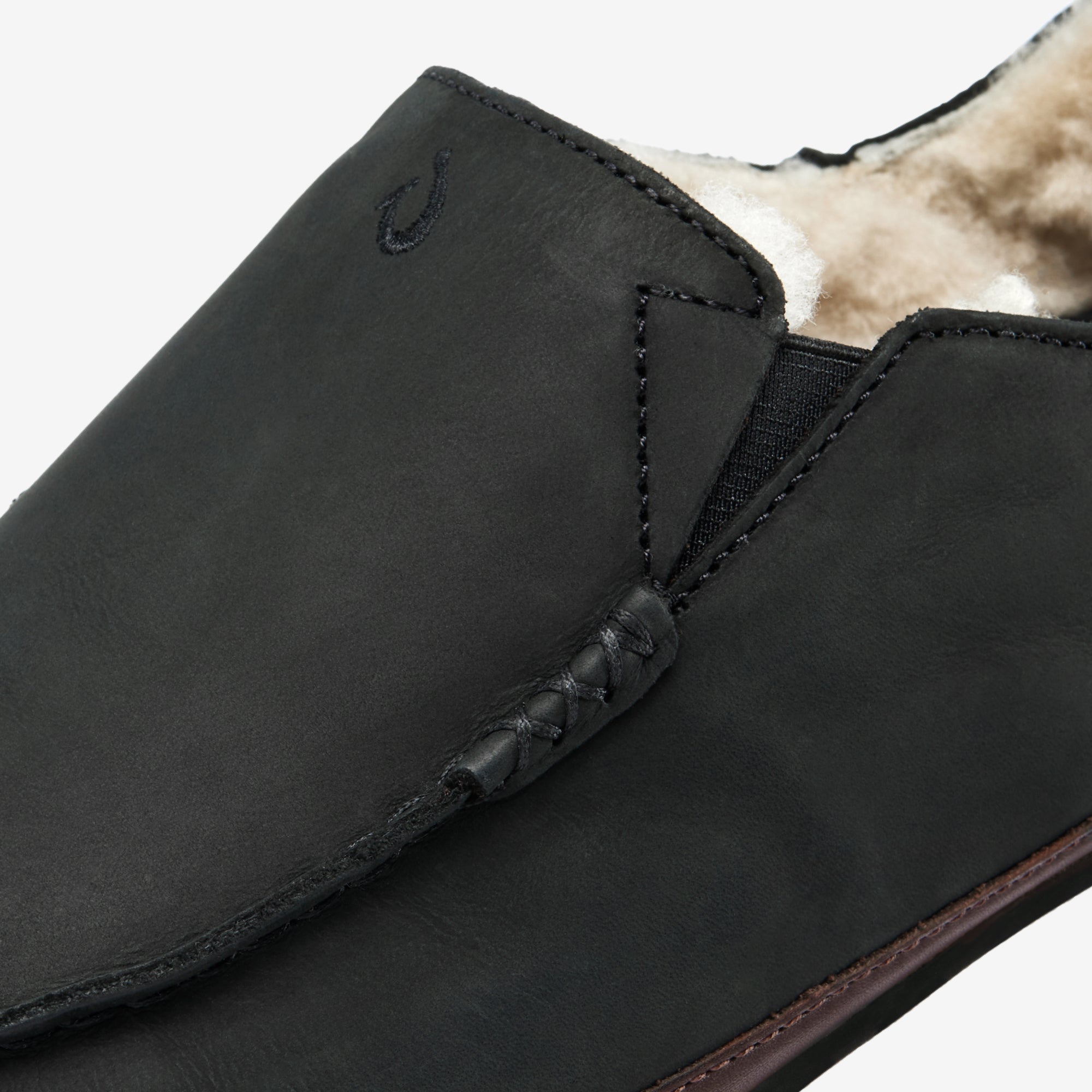 Moloā Slipper - Black / Dk Java - Image 5