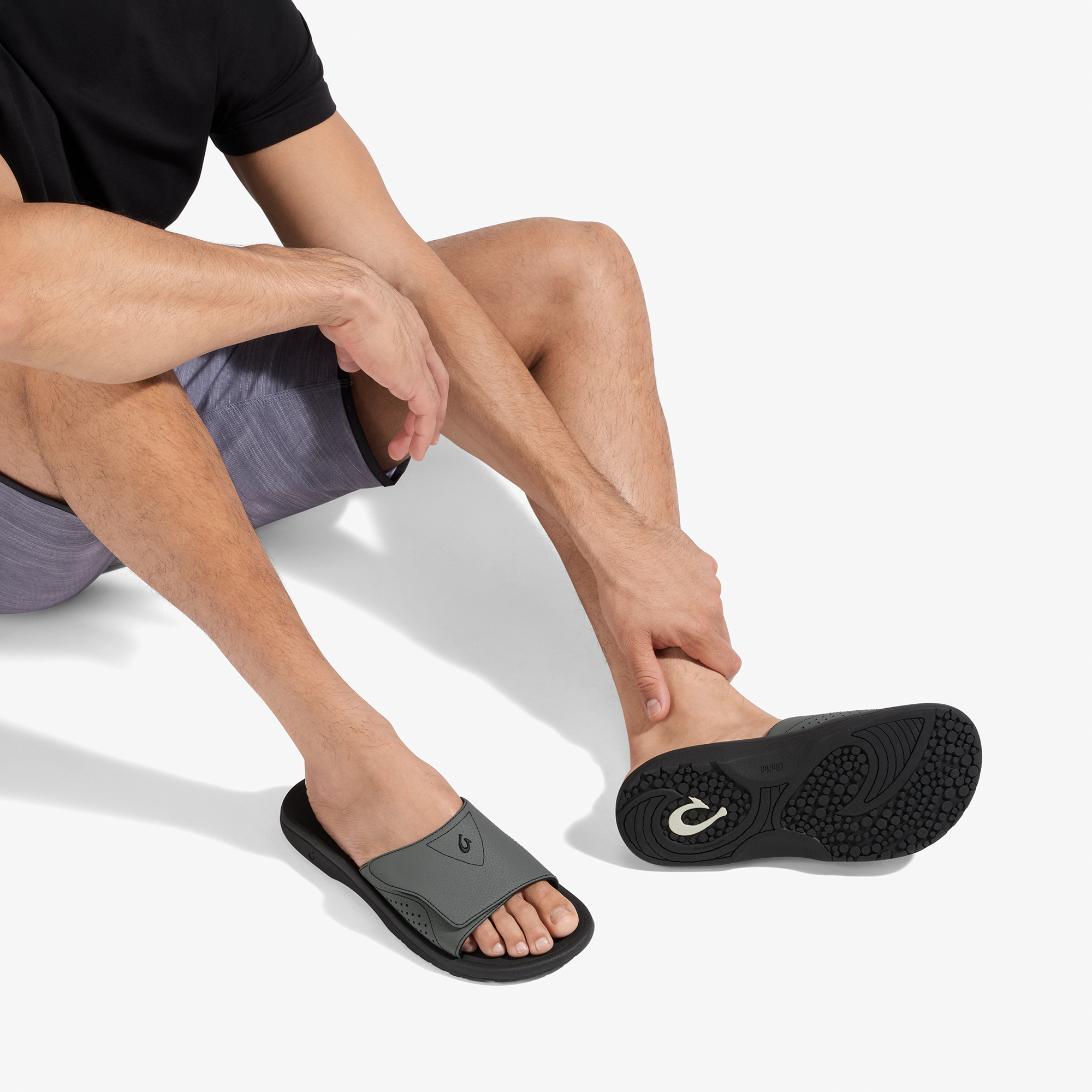 Nalu Slide - Rock / Black - Image 6